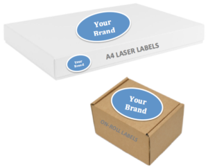 A4 Laser Labels White Label Service
